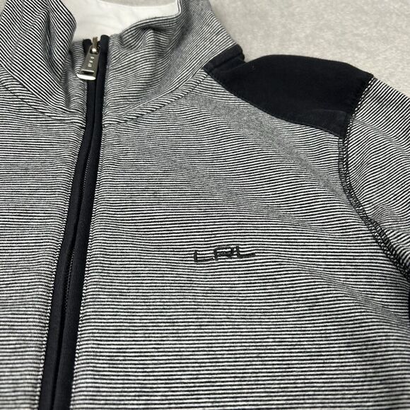 Ralph Lauren Active Hoodie Women's Small Full Zip Jacket LRL Pockets High Neck - Picture 4 of 11